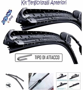 R9 SPAZZOLE TERGICRISTALLO PER CHEVROLET KALOS (2005 al 2008) 55-40 KIT COP rgx - Imagen 1 de 4