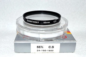 Quantaray 55 mm NEW Cross Screen Screw-In Filter with Case/Box Japan (N-69) - Picture 1 of 1