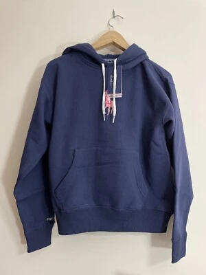 【Unisex Size S】POLO RALPH LAUREN PINK PONY Fleece Sweatshirt Hoodie - Image 1 of 3