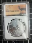 2021 South Africa Krugerrand 1 Oz Silver Coin NGC MS69 First Releases