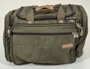 Briggs & Riley Baseline Expandable Underseat Duffle Bag Carry-On Green - Picture 1 of 9