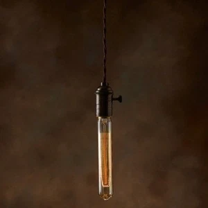 EDISON BULB - TUBE HAIRPIN FILAMENT - 12-PACK - Vintage Style Repro - 30W - Picture 1 of 1