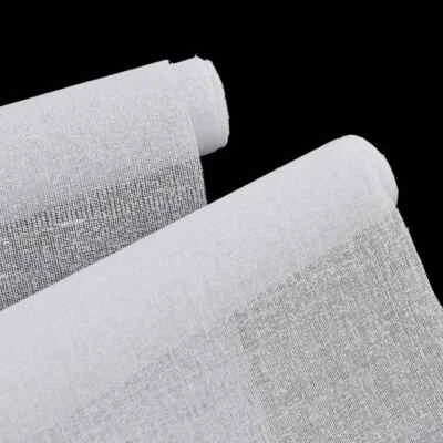 Adhesive Resin Interfacing Fabric Iron On Lining Buckram DIY Bag Cloth Patchwork - Image 1 of 4