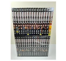 Attack on titan 1 - 34 complete comic set factory sealed Japanese + Book cover