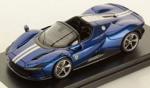 Ferrari Daytona SP3 open roof Nuovo Blu Elettrico 1:43 LOOKSMART LS535SPF - Foto 1 di 1