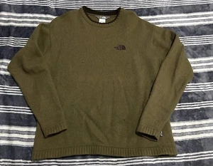The North Face Wollpullover Herren Größe L Grün A5 Serie. - Bild 1 von 6