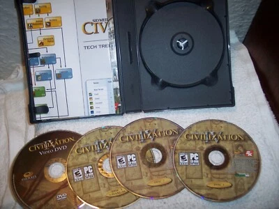 Sid Meier's Civilization IV (Game of the Year Edition) (PC, 2006) Complete - Image 1 of 3
