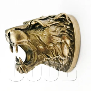 CooB Bronze  Knife Pommel WILD PANTHER for Knives Making Handle Bolster - Picture 1 of 3