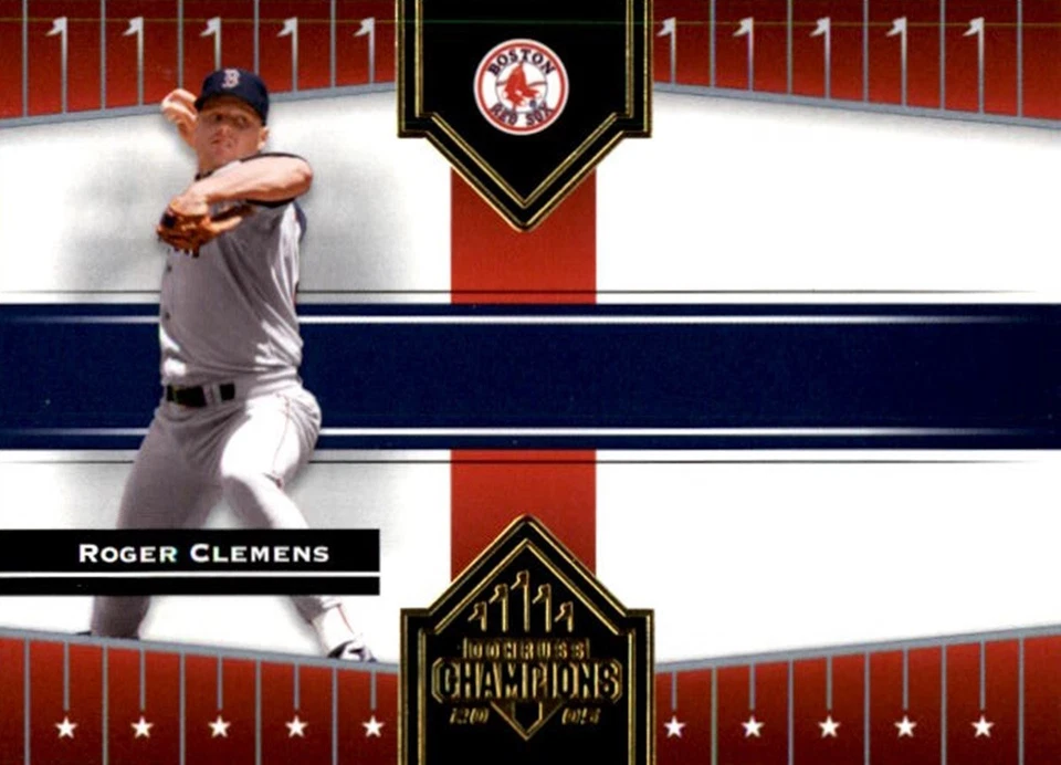 2005 Donruss Champions #101 Roger Clemens Boston Red Sox - Image 1 of 1