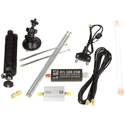 RTL-SDR Blog V3 ORIGINAL + LNA Modul + Adapter + Dipol Antennen SET
