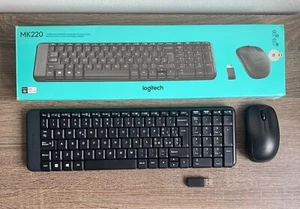 Kabelloses Set mit Tastatur und Maus, Logitech MK220 (Italienische Version) - Bild 1 von 2