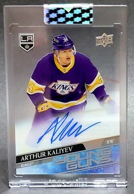 2021-22 Clear Cut Rookie Tribute Autos '20-21 Young Guns #RT-KA Arthur Kaliyev - Image 1 of 2