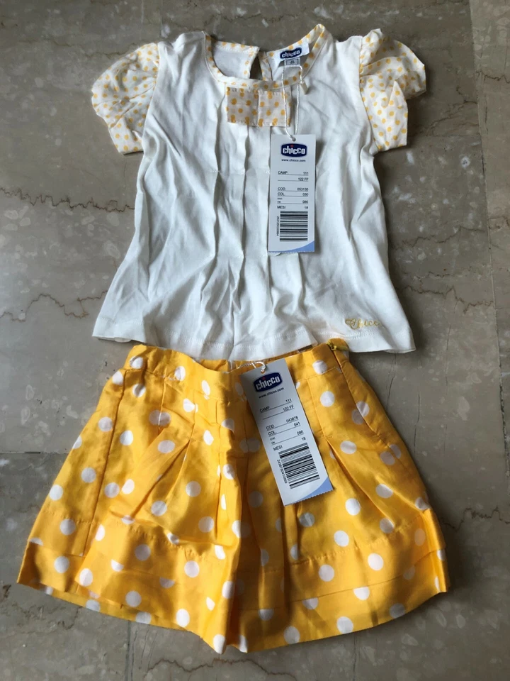 COMPLETO CHICCO BAMBINA ETA' 18 MESI - Immagine 1 di 4