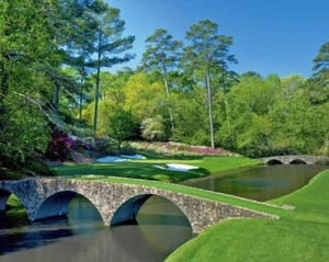 12th Hole at THE MASTERS Glossy 8x10 Photo Augusta National Golf Course Print - Picture 1 of 1