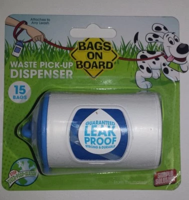 Mini Bolsas A Bordo Dispensador Original 15 Bolsas Blanco Foto 1 de 2