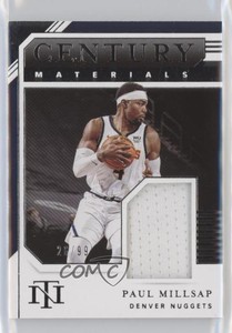 2020-21 Panini National Treasures Century Materials /99 Paul Millsap #CMT-PML