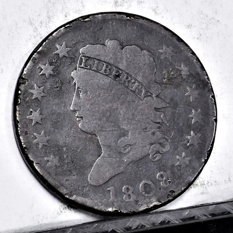 1808 Large Cent - VG Details (#47023) Cover