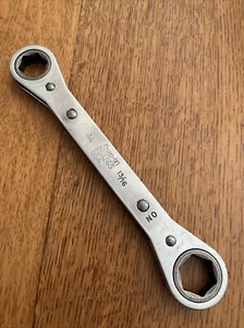 Snap On R2426S 3/4" x 13/16" 6 Point SAE Chrome Double Ratcheting Wrench USA - Picture 1 of 3