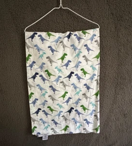 Hoja plana orgánica Pottery Barn Kids Warren dinosaurio doble 🦕🦖 - Imagen 1 de 3