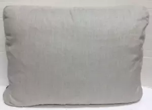 Pottery Barn sofa chair BACK REPLACEMENT duck down CUSHION Sunbrella Slub Tweed - Picture 1 of 5