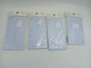 (Lot Of 4) Food Planning Notes List Noted by Post-It Brand 100 pages Each (New) - Picture 1 of 14