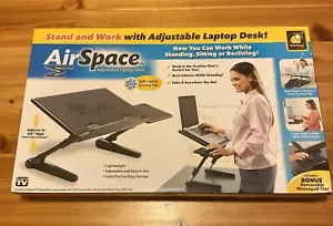AirSpace Adjustable Laptop Desk by Bulb Head Laptop Adjustable Stand Unused** - Picture 1 of 5