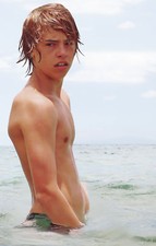 GLOSSY PHOTO PICTURE 8x10 Cole Sprouse Posing