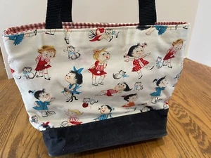 Bolso de pañales Reese Li Bolso de lona Bolso Cartera Niñas Gatitos Niños Divertido Estampado Raro - Imagen 1 de 12