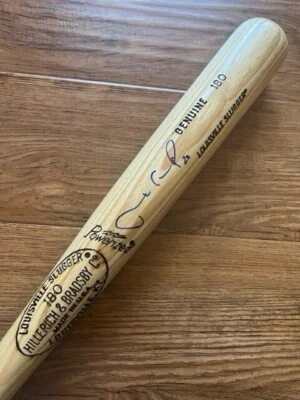 Mike Carp Autographed Seattle Mariners Louisville Slugger Powerized Bat JSA - Image 1 of 4