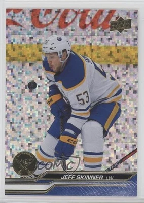 2023-24 Upper Deck Series 2 Speckled Rainbow Foil Jeff Skinner #270 - Image 1 of 2