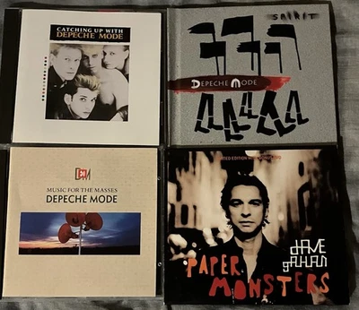 DAVE GAHAN & DEPECHE MODE - 4 x Synth Pop CD LOT - LOOK!!!! - Image 1 of 4