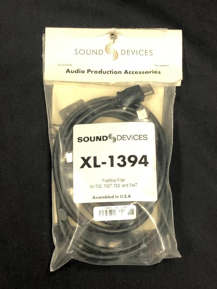 Sound Devices XL-1394 power conditioning cable for 702, 702T, 722 and 744T - Image 1 of 4