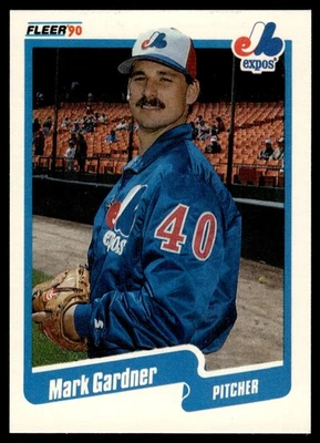1990 Fleer Update Mark Gardner Montreal Expos #U-29 - Image 1 of 2