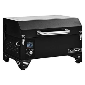 Outdoor Portable Tabletop Pellet Grill and Smoker with Digital Control System fo - Picture 1 of 10