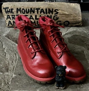 Timberland 6” Patent Leather Waterproof Boots (A151B), Girl’s 6 - EUC - Picture 1 of 12