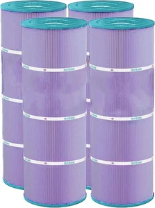 Hurricane HF7483 Platinum Purple Pool Filter Cartridge 4 Pack Hayward C3030 - Picture 1 of 6