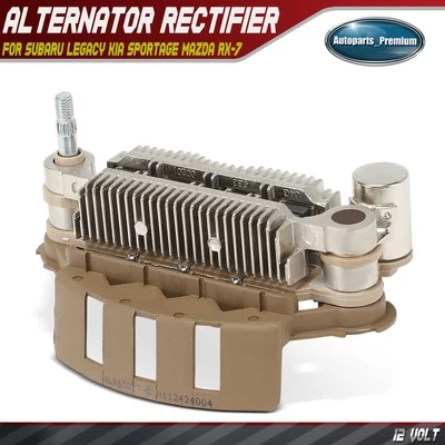 Diodo rectificador alternador con trío para Subaru Legacy Kia Sportage Mazda RX-7 12V Foto 1 de 4