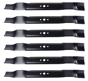 6 USA Mower Blades® Mulching for AYP® 141443 141443P 406713X431 22" Deck - Picture 1 of 7
