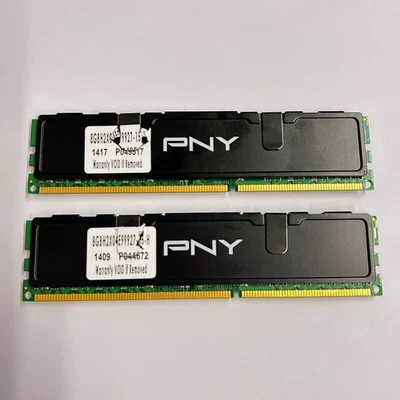 PNY XLR8 16GB (2 x 8gb) DDR3-1600MHz PC3-12800 SDRAM DESKTOP 8GBH2X04E99927-15-H - Image 1 of 3