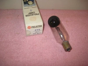CYE Projektor Projektionslampe Birne 400 W 120 V General Electric GE NOS alter Lagerbestand - Bild 1 von 2