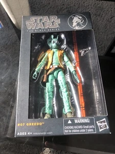 New In Box Star Wars The Black Series Greedo #07 Figure - Picture 1 of 1