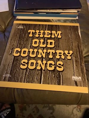 Them Old Country Songs (RCA, 2 LPs, 1972) Compilation Traditional Country Artist - Image 1 of 4