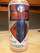 Chicago Cubs All Time Greatest HOF Ron Santo Old Style Beer 16 oz. Can 