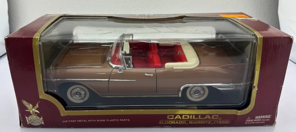 Cadillac Eldorado Biarritz 1958 Yat Ming Road Legends Brown 92158 Die Cast