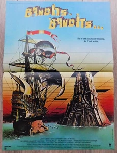 Time Bandits French Movie Poster Original 15"23 1981 Terry Gilliam Sean Connery - Picture 1 of 1