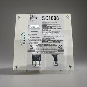 ⚡️ETC SC1008 BRANCH CIRCUIT Emergency Lighting Transfer Switch 7180A1210⚡️A - Picture 1 of 3