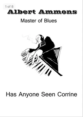 "Has Anyone Seen Corrine” by Albert Ammons Sheet Music - Image 1 of 2