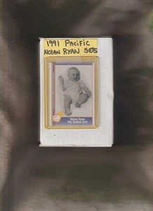 NOLAN RYAN 1991 PACIFIC BASEBALL COMP. SERIES 1 & 2 (22)-CARD HAND COLLATED SETS - Picture 1 of 1