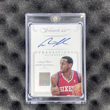 2012-13 Andre Iguodala Flawless Auto #1/1 One Of One Transitions Autographs