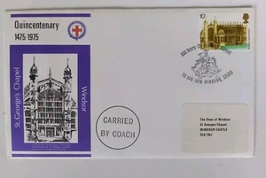 23 April 1975 FDC - ARCHITECTURAL HERITAGE 10p - ST GEORGE'S CHAPEL WINDSOR - Picture 1 of 2